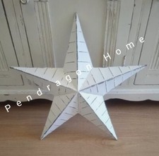 White Metal Barn Star 52CM