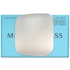 Left passenger side Flat Wing mirror glass for Mitsubishi Shogun 1991-1999