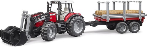 Scale tractor with front - tractor,