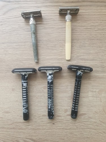 Vintage safety razors - safety,