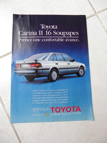 Toyota carina 16s 1989 - carina,