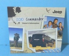 10 2010 Jeep Commander owners manual reference dvd BRAND NEW