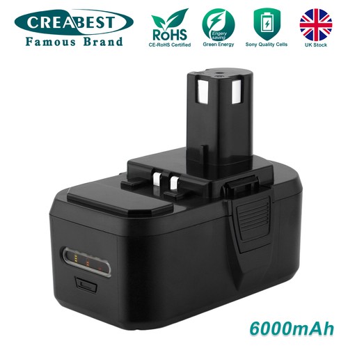 18v 0ah lithium battery - 18v, 6.0ah
