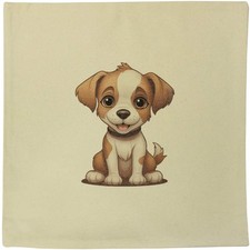 40cm x 40cm 'Jack Russell Terrier ' Canvas Cushion Cover (CV00033065)