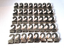 DARKROOM FILM HANGER CLIPS x10 stainless steel