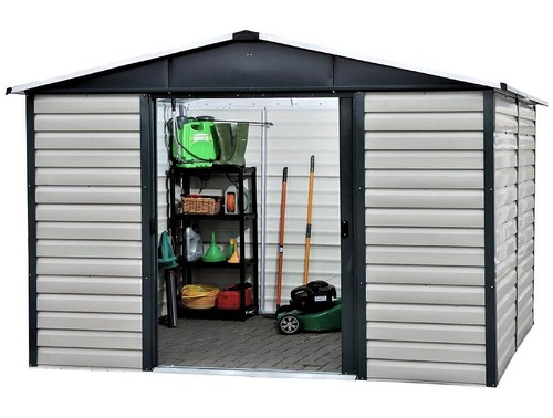 Yardmaster 10x12 shiplap metal - 10x12,
