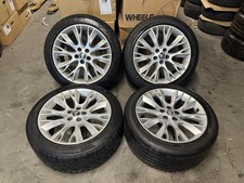 GENUINE OEM JAGUAR XF LYRA 18” 5x108 ALLOY WHEELS + TYRES FORD VOLVO