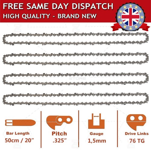 Replacement chainsaw chain - x,