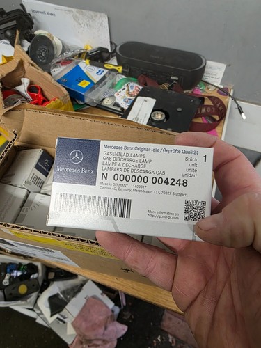 New genuine mercedes - new,