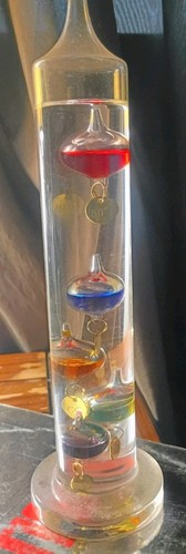 Galileo glass thermometer - galileo,