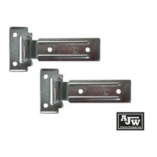 2 x Door Locker Hinges 135mm Zinc Plated Truck Horsebox Trailer Boat Motorhome