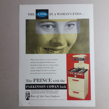 Parkinson Cowan Gas Cookers Original 1960 Paper magazine Advert