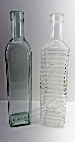 Vintage glass bottles set 2 - vintage,