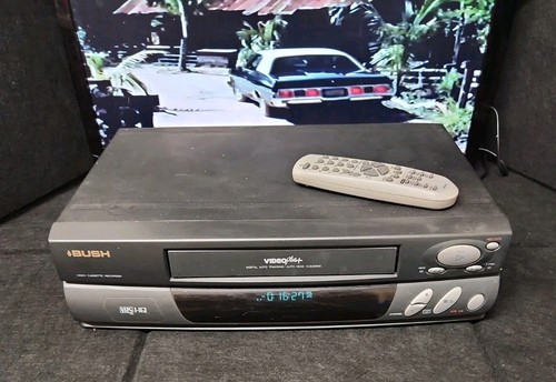 Bush vcr817vp video - plus+, vcr