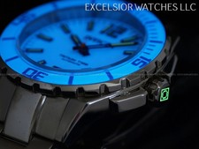 RARE Invicta Men's 50mm PRO DIVER AUTOMATIC NH35A WHITE Tritium Dial SS Watch