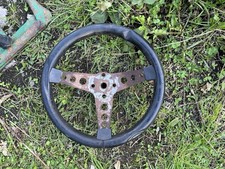 Two Classic BMC Mini Steering Wheels 1959-2000 Early Sporty And Later Standard