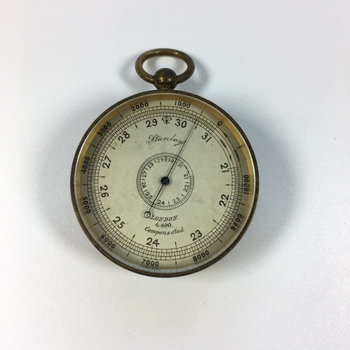 Antique brass cased stanley - antique,