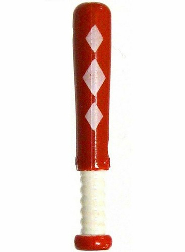 Lego red baseball bat - lego,