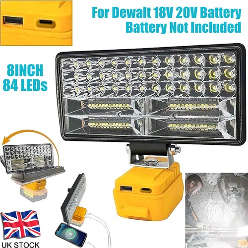Led work light for - dewalt, 18v