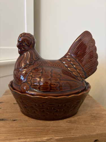 Denmead pottery brown glazed - brown,