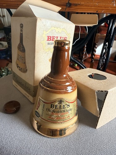 Vintage bells whiskey decanter - whiskey,