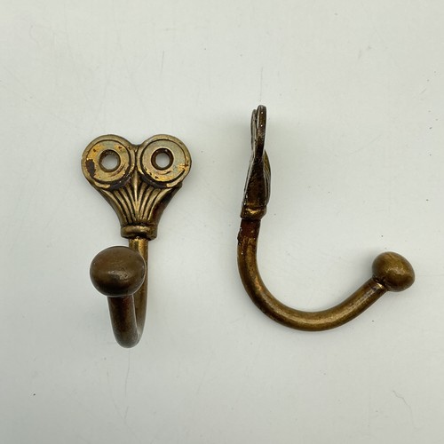 Pair victorian brass - victorian,