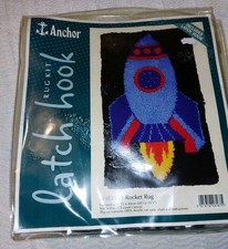 Anchor Latch Hook Rocket Rug