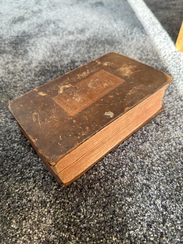 Antique holy bible book - bible, of