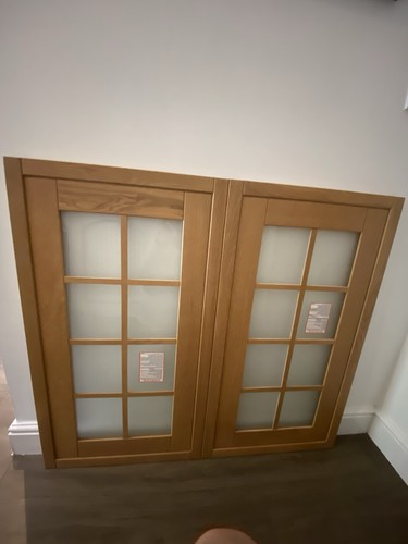 Kitchen doors glazed solid - x,