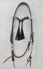 Western Knotte Headstall Oily