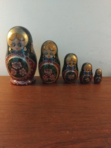 Russian dolls vintage - x5,,