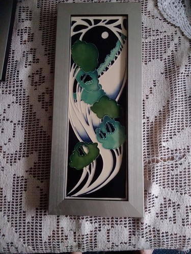 Moorcroft plaque - moorcroft,