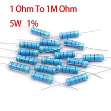 5W Carbon Film Resistors 1%
