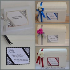 Wedding card chest post box &