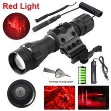 IR Flashlight Hunting Torch Zoomable Infrared 850nm/940nm LED Night Vision Light