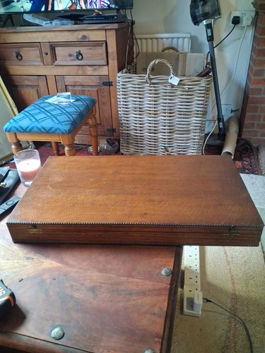 Large vintage wooden empty - wooden,