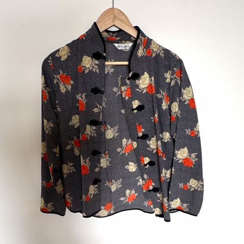 Wing ming women black floral - wing,