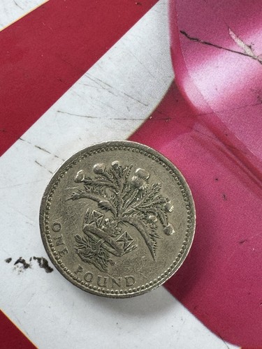 Rare 1984 one pound - one, coin