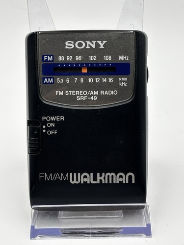 Vintage sony walkman srf fm - walkman,