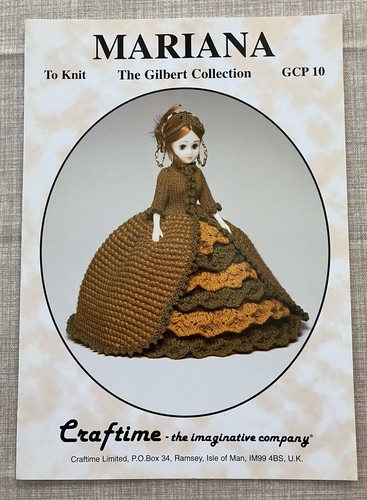 Knitting pattern dolls dress - pattern,