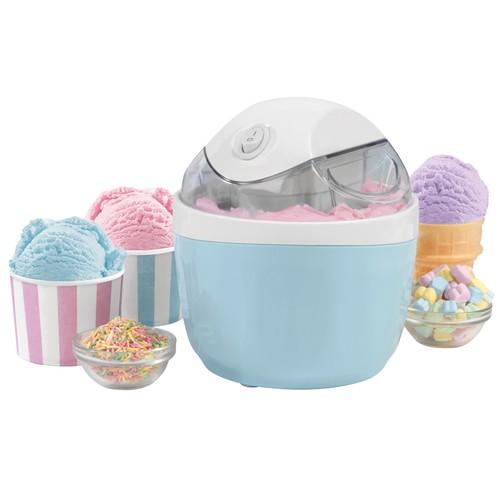 Electric ice cream maker - ice,