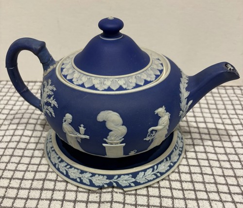Wedgwood jasperware tea - jasperware,