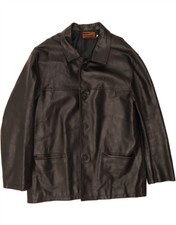 VINTAGE Mens Leather Jacket UK