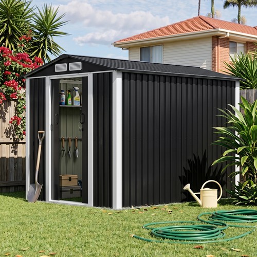 6x8 metal storage shed - metal,