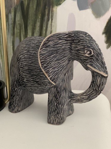 Hand carved etched soapstone - hand-carved,,