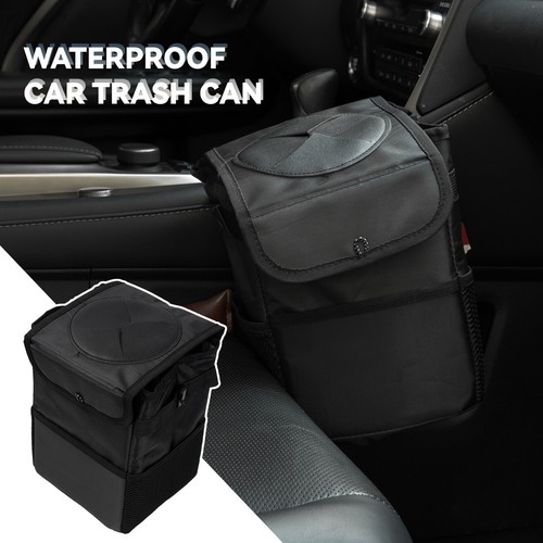 Leakproof car rubbish bin - car, with