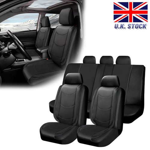 Leather front rear 9pcs car - rear,