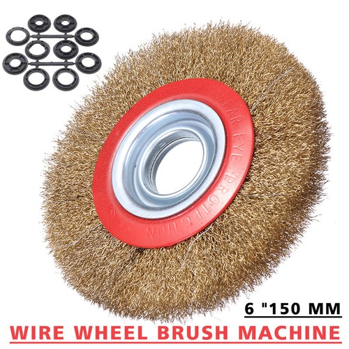 Wire brush 150mm fine - 6",
