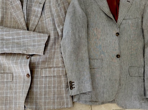 Two italian linen jackets for - two,