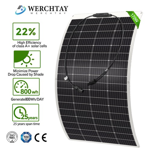 170w 200w flexible solar panel - 200w,